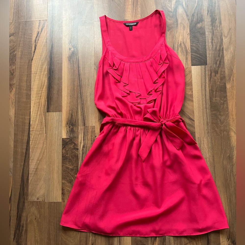 Express Coral Dress